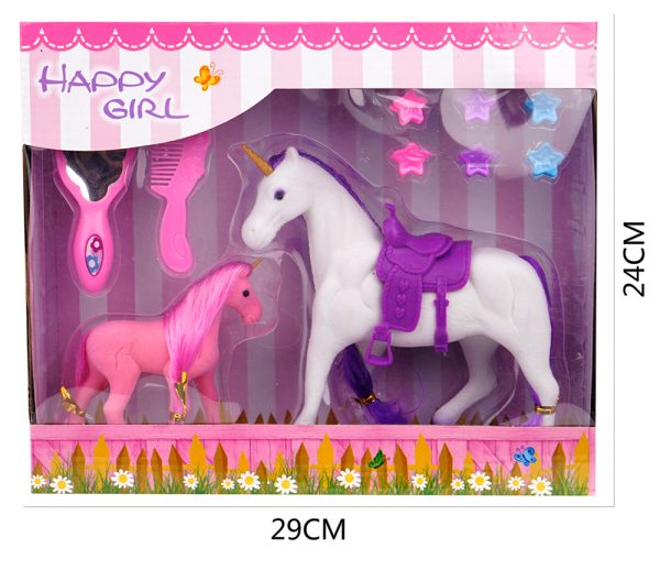PP horse model pretend play toy