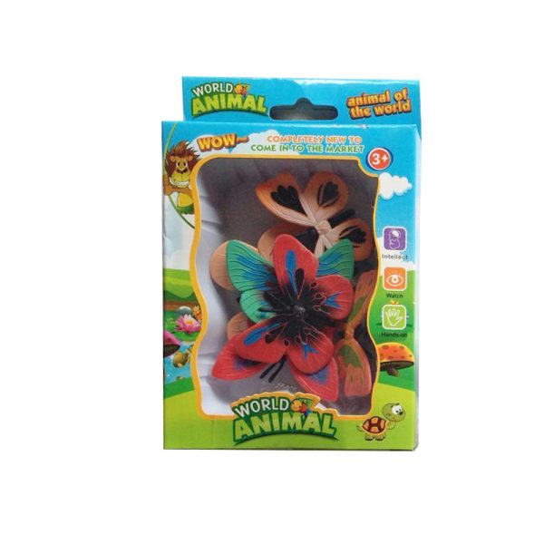 Wholesale natural animal figure plastic butterfly model toy