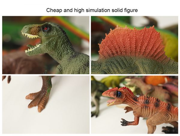 2021 new Juguetes Realistic plastic solid dinosaur model children learning class STEM educational toy
