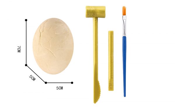 Dinosaur skeleton dig it out game toy dinosaur egg excavation kit