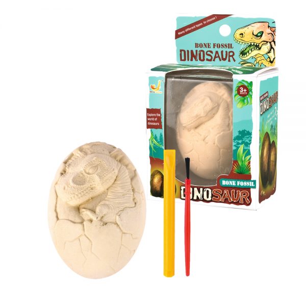 Dinosaur pattern plaster dig it out archaeology kit toys