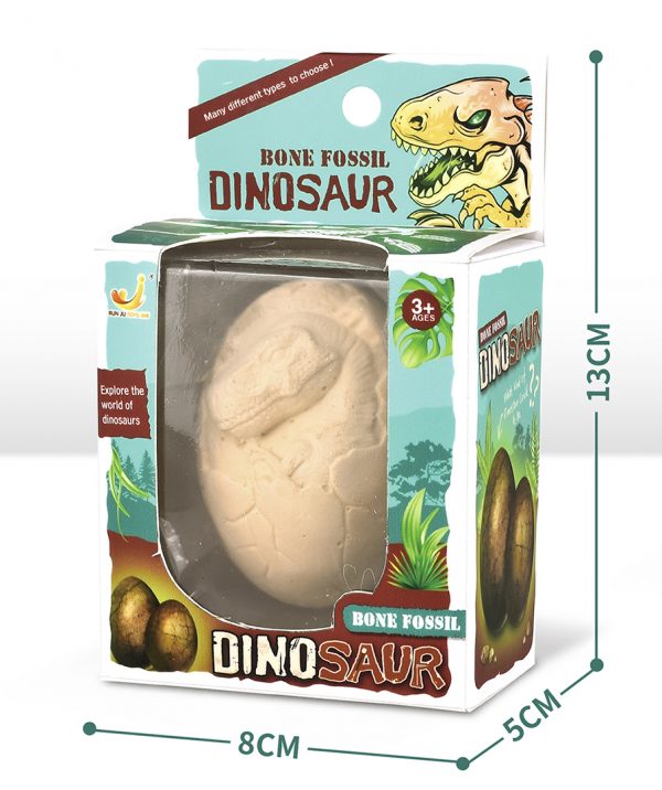 Dinosaur pattern plaster dig it out archaeology kit toys