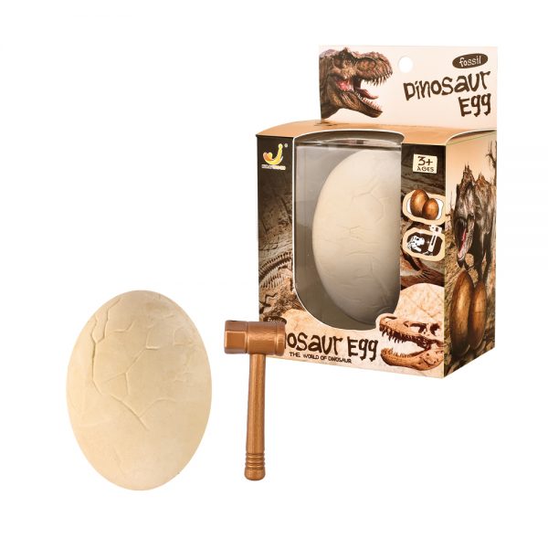 Dig it out game toy plaster dinosaur egg excavation