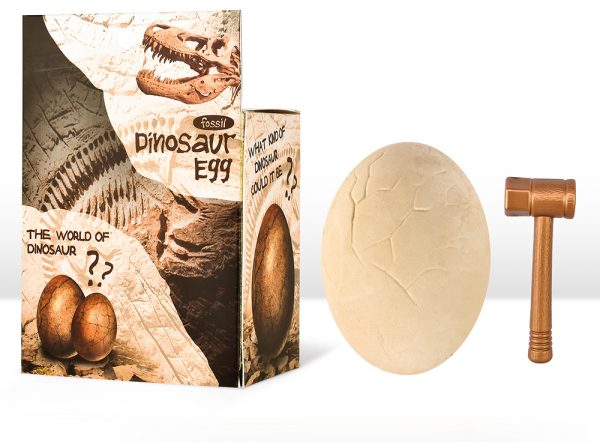 Dig it out game toy plaster dinosaur egg excavation