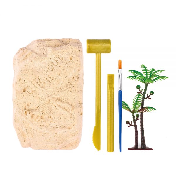 Kit diy game dig dinosaur fossil toys