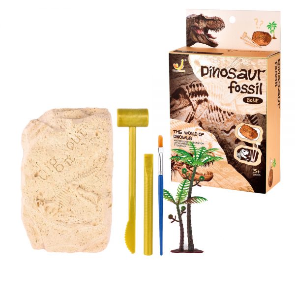 Kit diy game dig dinosaur fossil toys