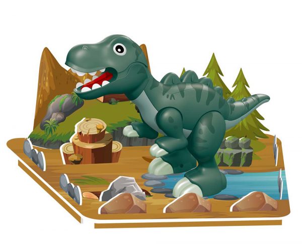 2021 DIY  toy magnetic take apart dinosaur