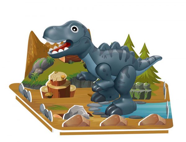 Diy magnetic dinosaur take apart toy