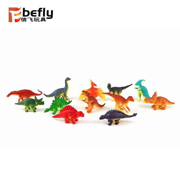 Small plastic dinosaur toy