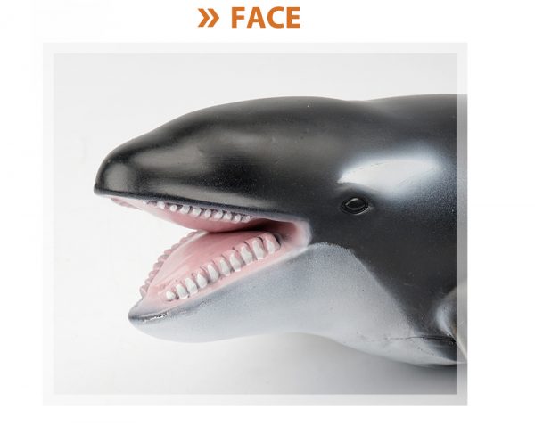16 inches Killer whale model stuffed cotton vinyl soft sea animals toys