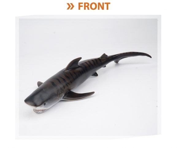 18inches tiger shark model vinyl stuffed soft toys sea animal