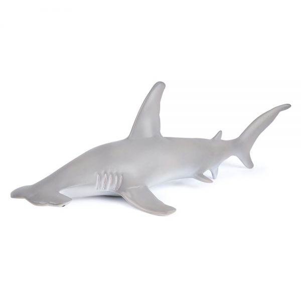 48cm big shark model vinyl soft ocean animal figurine with cotton filled