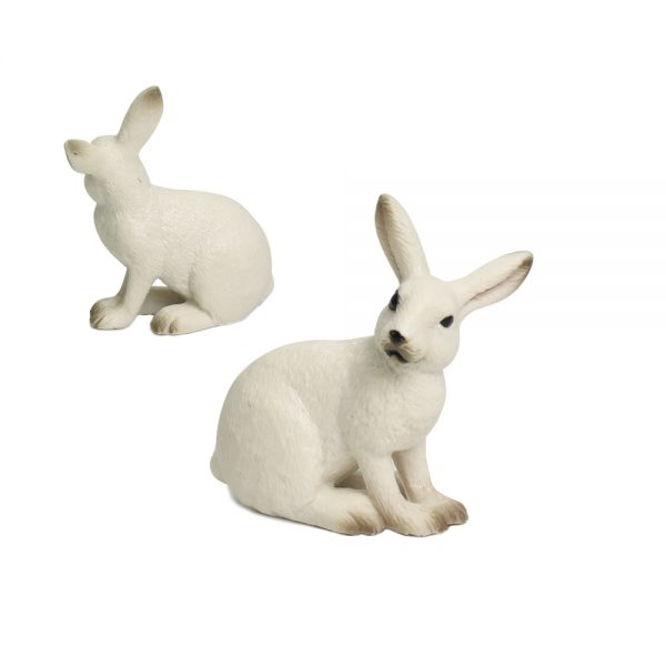 5cm mini animal model PVC hard plastic toy rabbit figure