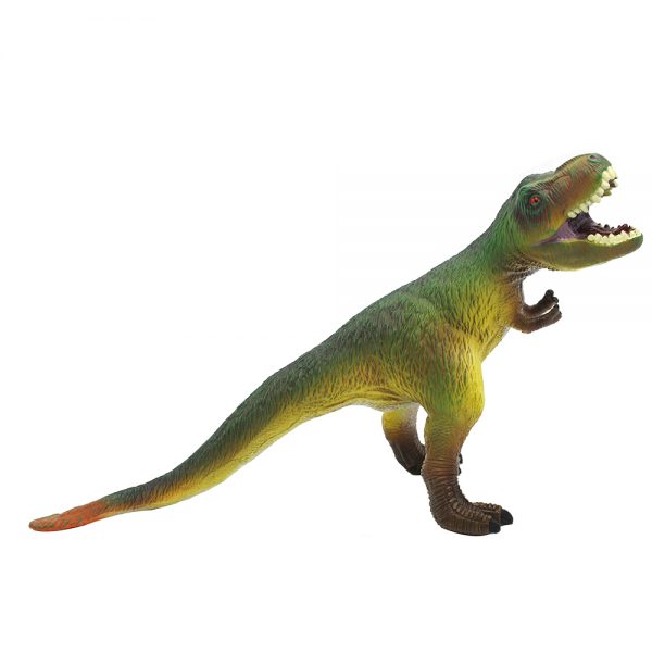 43cm T-rex cotton filled IC sound vinyl soft plastic toy dinosaur