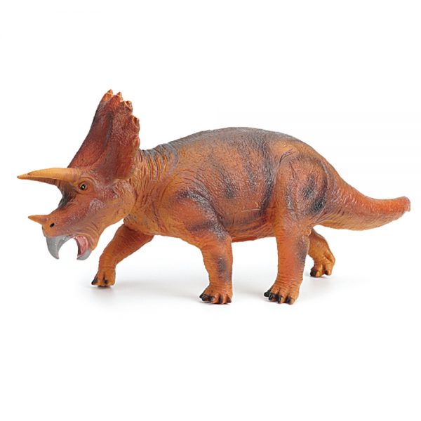 46cm Triceratops cotton filled stuffed soft toys dinosaur with IC