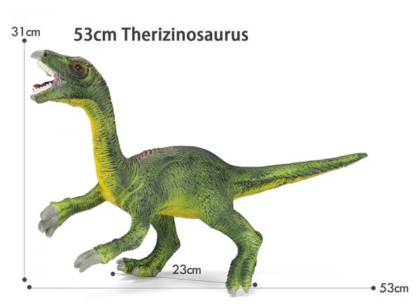 With sound 53cm stuffed cotton Therizinosaurus model vinyl dinosaur