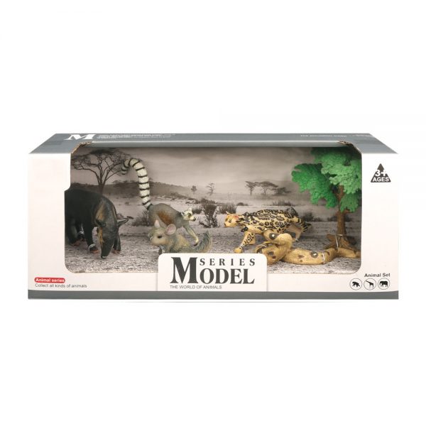 Vivi solid jungle animal model toy