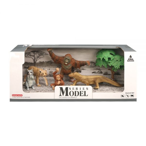 Vivi solid jungle animal model toy