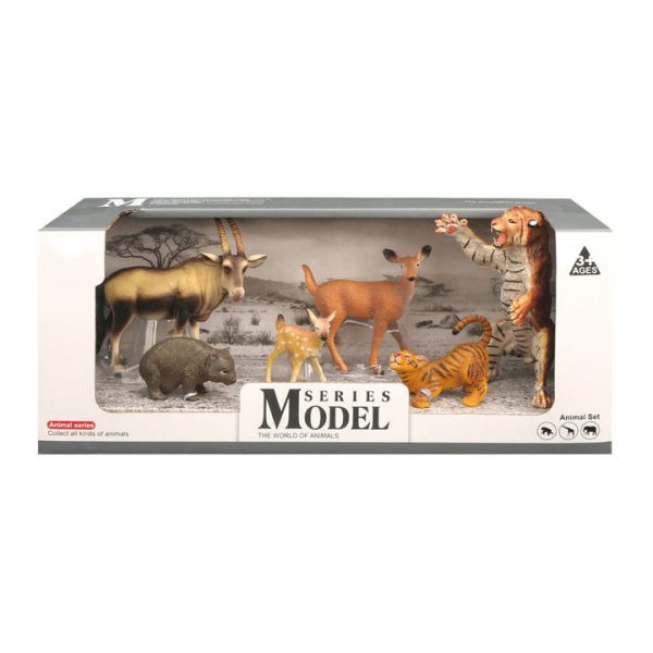 Realistic jungle plastic animal model