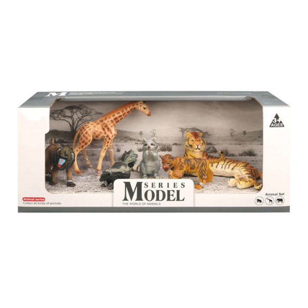Realistic jungle plastic animal model