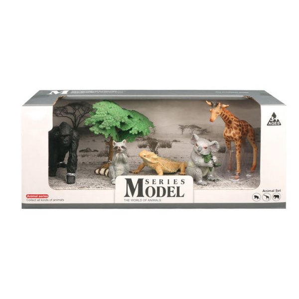 Wildlife plastic animal model toys