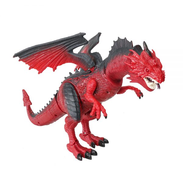 RC hobby plastic infrared radio control dragon toy with light and music