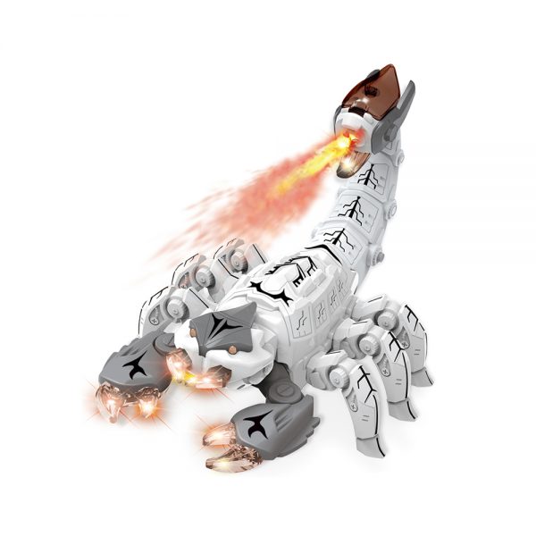 Plastic spray scorpion model battery operated animal toys with light and sound