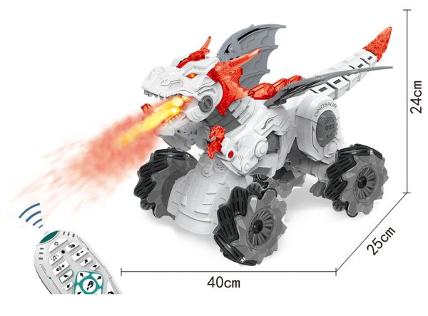 pray function change model deformation dinosaur rc toy
