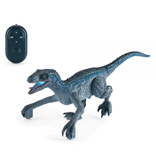 Diy take apart building mold Realistic R/C velociraptor infrared plastic radio control toy dinosau