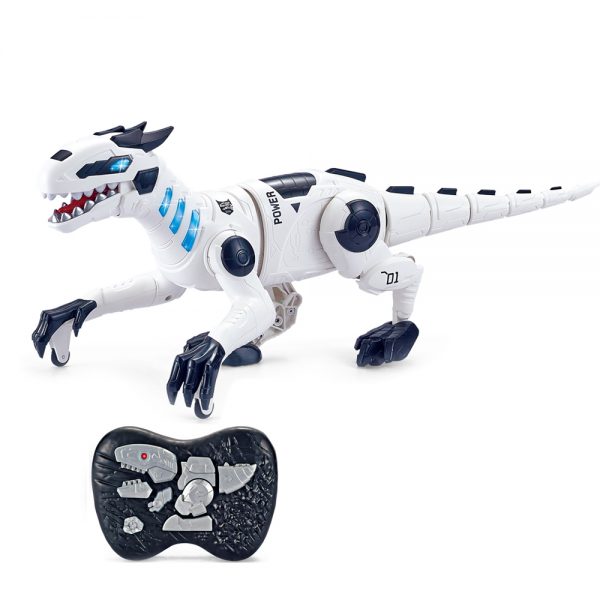 Plastic diy assembly robot rc toy dinosaur