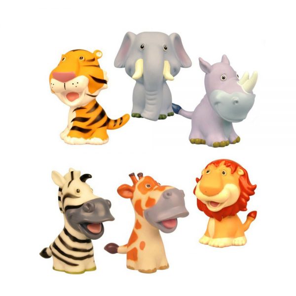 4.5 inches cartoon hollow soft plastic vinyl animal toy