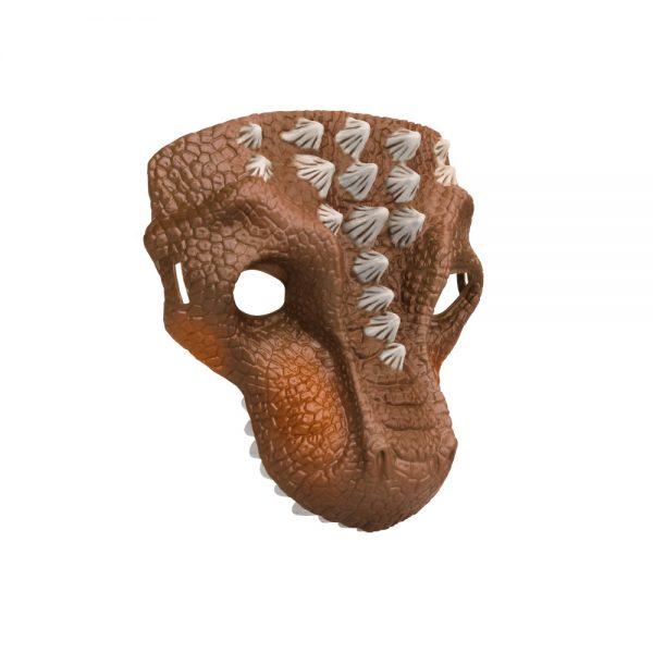 Plastic PVC T-rex dinosaur mask toy
