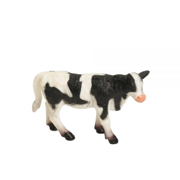 High simulation solid farm animal series 3d plastic model cow and cattle