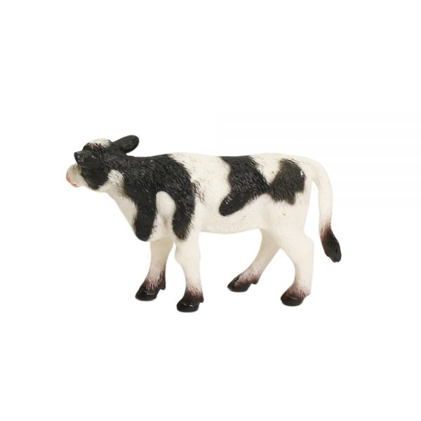 High simulation solid farm animal series 3d plastic model cow and cattle