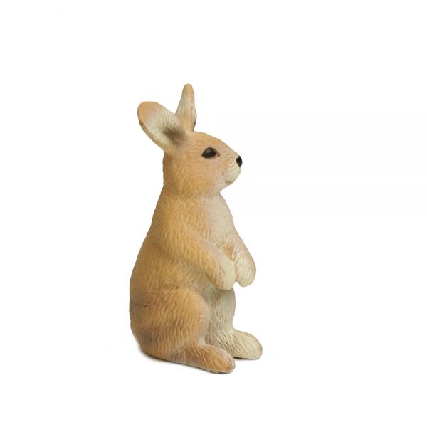 Farm animal minute model gift PVC solid toy plastic rabbit