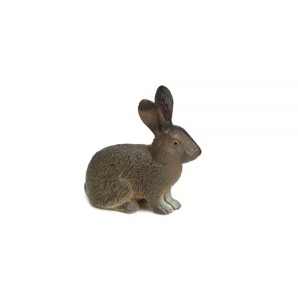 Farm animal minute model gift PVC solid toy plastic rabbit