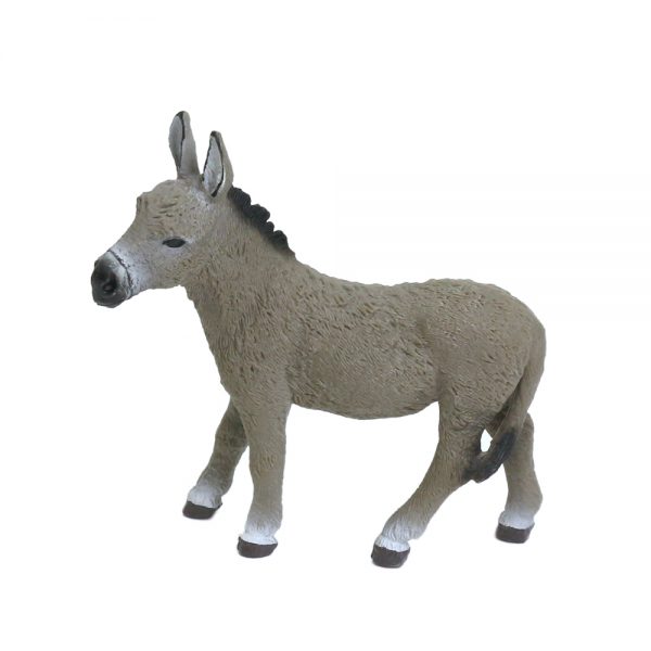 Plastic PVC solid model toy donkey