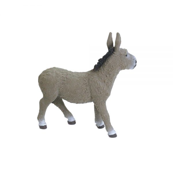 Plastic PVC solid model toy donkey