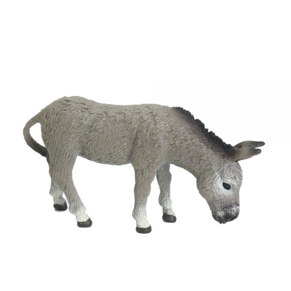 Plastic PVC solid model toy donkey