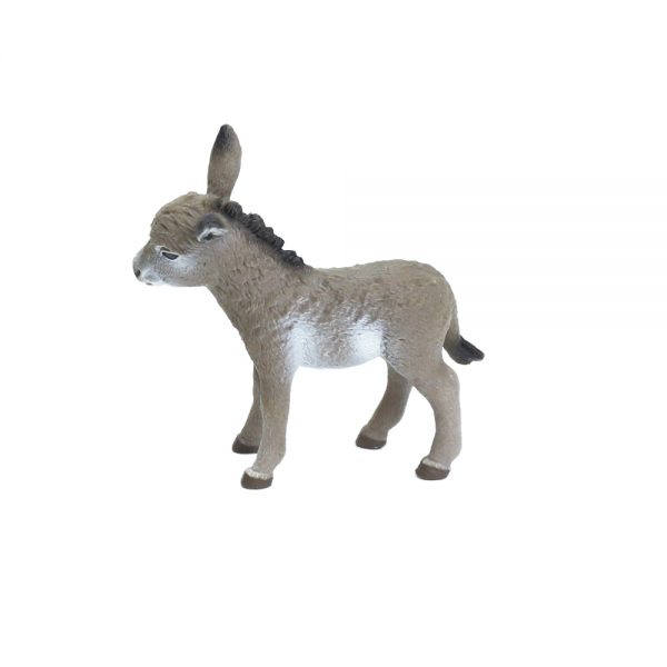 Plastic PVC solid model toy donkey