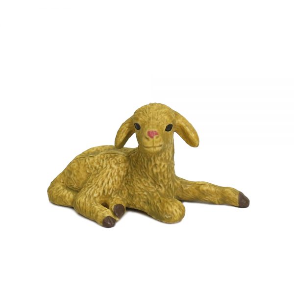 Solid PVC black sheep model farm animals high quality plastic toys