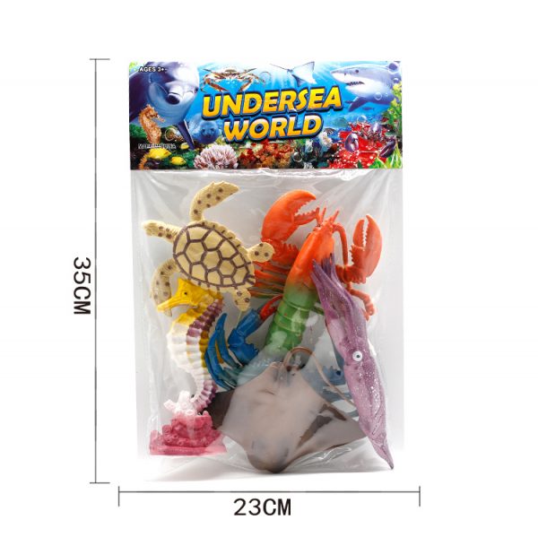 Sea life model plastic pvc ocean animal toys