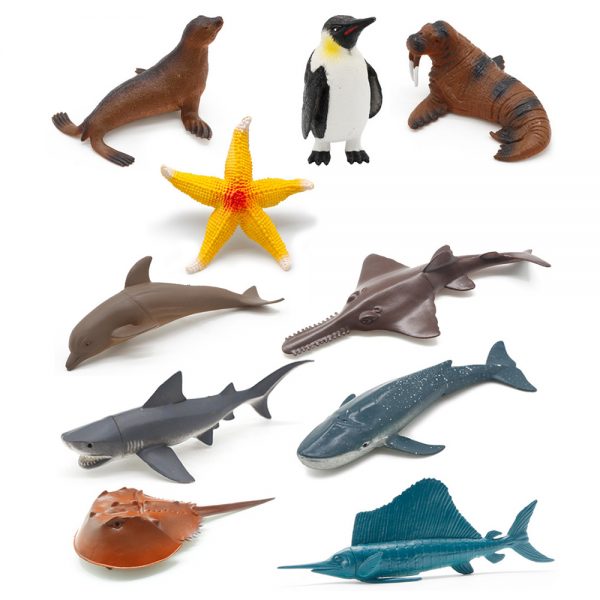 PVC sea life toys plastic ocean world ocean animal