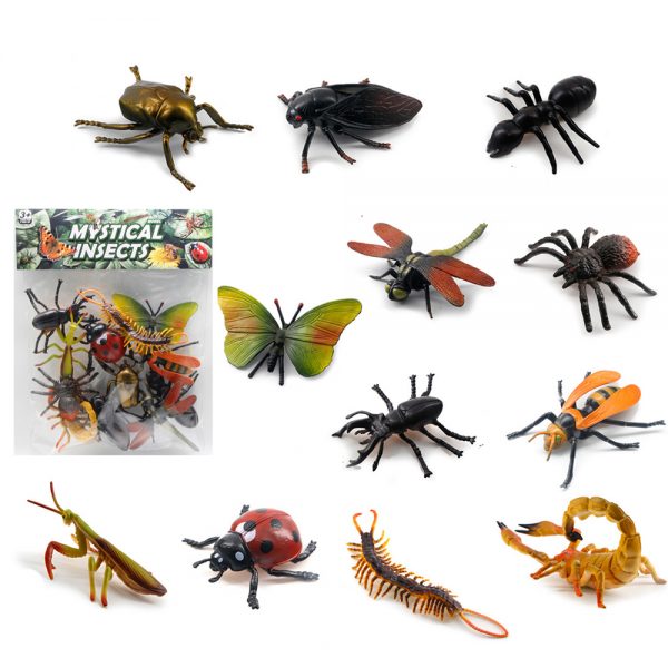 5inches PVC realistic plastic insect model