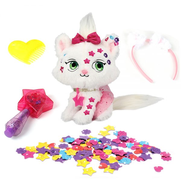 Pretend makeup series cat soft cotton plush toy