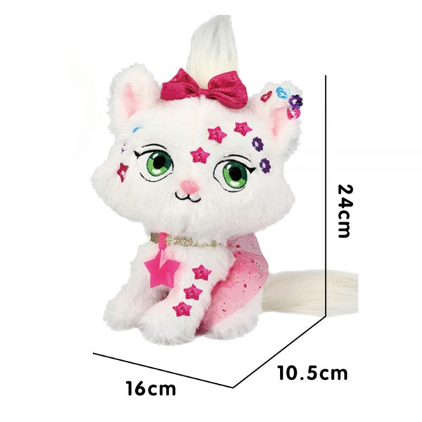 Pretend makeup series cat soft cotton plush toy