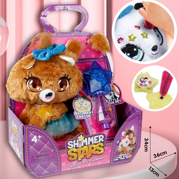 Dress up game dog model soft toy plush animal with cotton filled