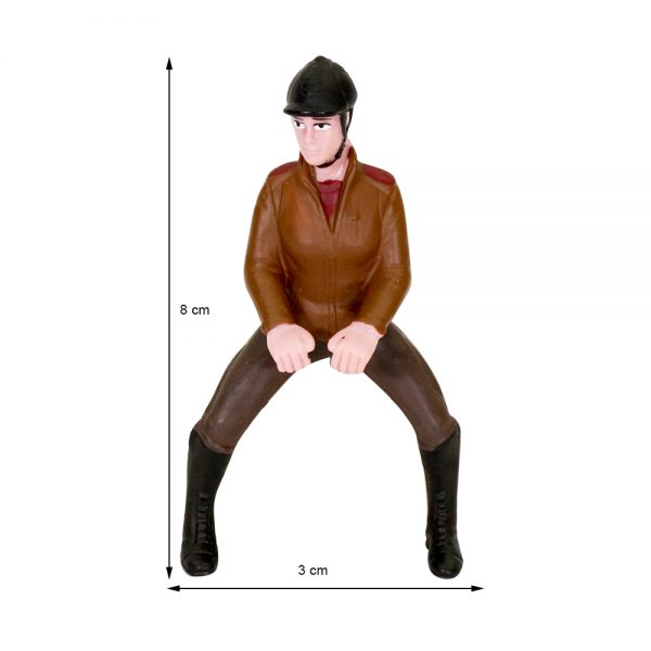 PVC simulation statue farmer diver solid action figure
