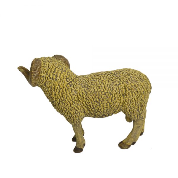 Solid PVC black sheep model farm animals high quality plastic toys