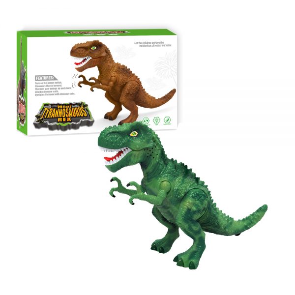 PVC T-rex model plastic toy battery operated dinosaur